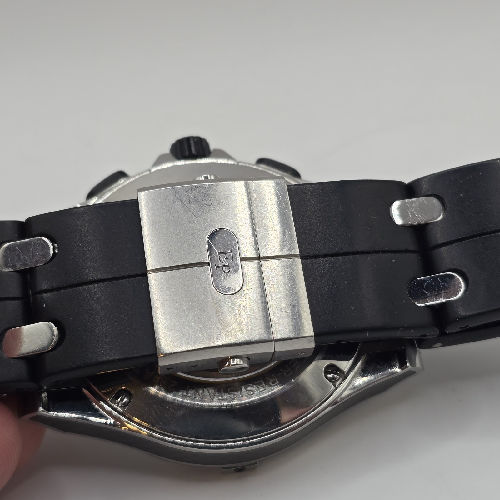 Pequignet Moorea Triomphe Automatic Chronograph Watch Carbon Fiber 44mm
