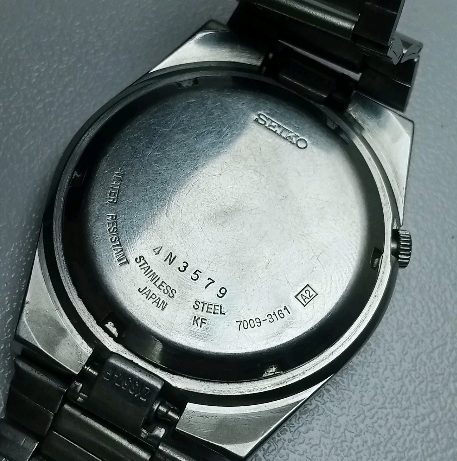 Seiko 5 Automatic 7009-3161 Railway Time Day/Date Vintage Men’s Wrist Watch