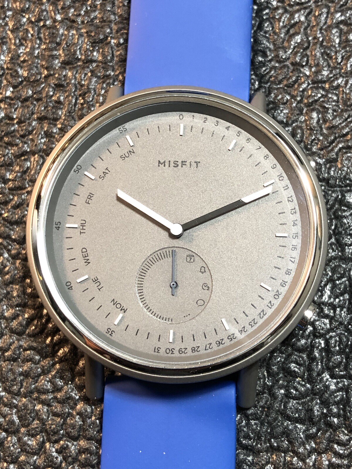 Misfit Command Stainless Steel Hybrid Smartwatch MIS5028H Hands Move – UNTESTED
