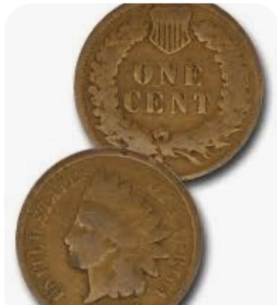 Acid Washed Indian Head Coin Pendants