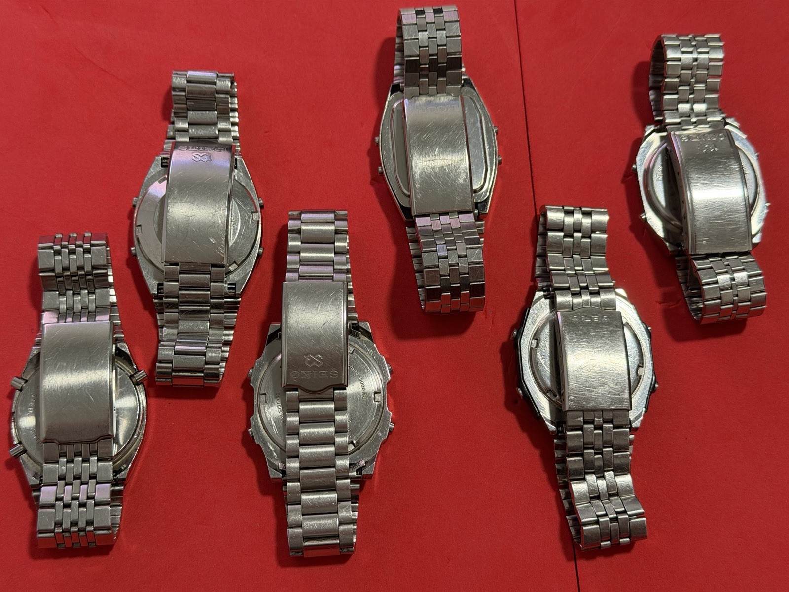 vintage 6 digital watches for men