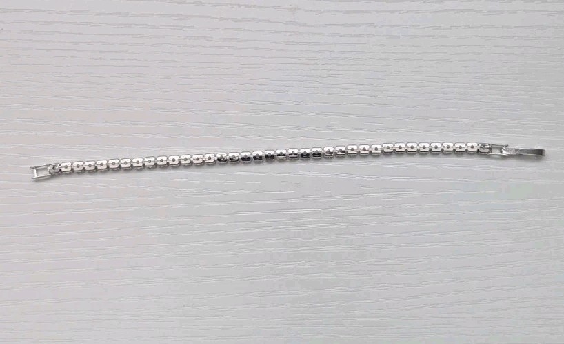 Tennis Bracelet Sterling Silver Cubic Zirconia Stunning Classic Luxury Modern