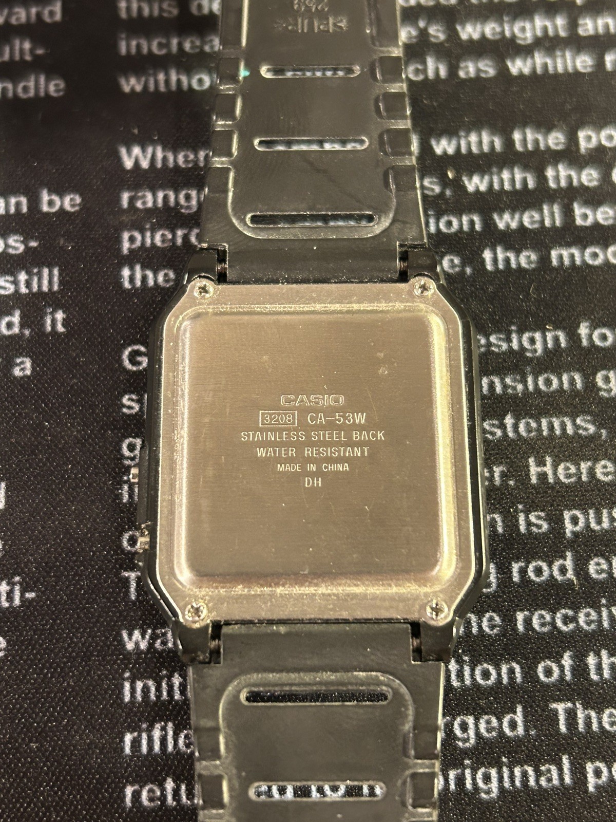 Casio CA53W-1 Wrist Watch for Men