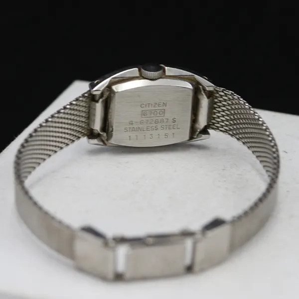 Working condition, excellent condition. Citizen 4-672887, gray dial, manual wind