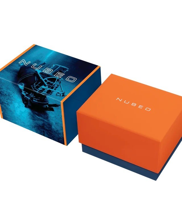 NUBEO ALUMINAUT AUTO LIMITED EDITION MARINE BLUE WR100ATM NB-6115-66