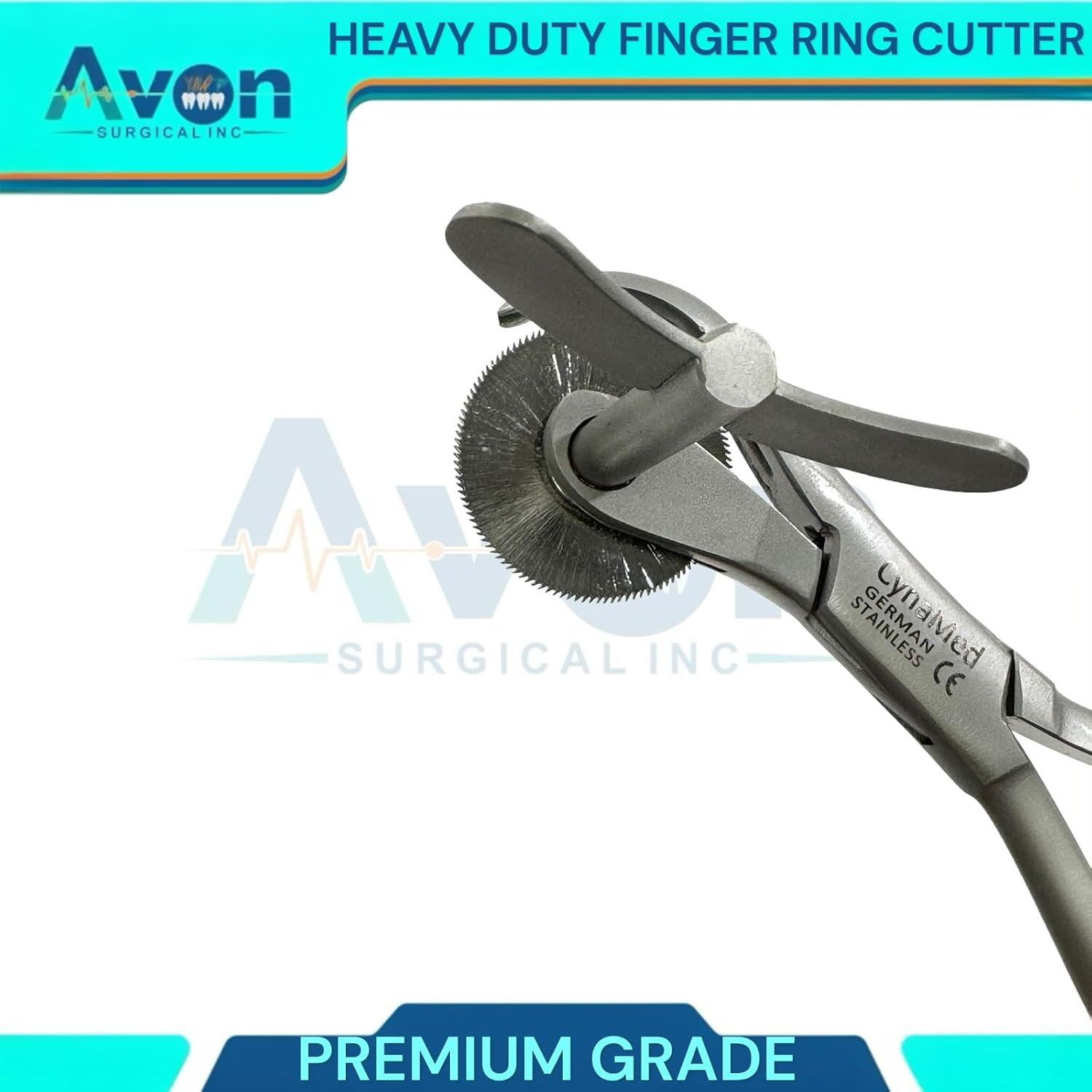 6In Heavy Duty Finger Ring Cutter First-Aid Ring Band Cutter, Fire Rescue, Jewel