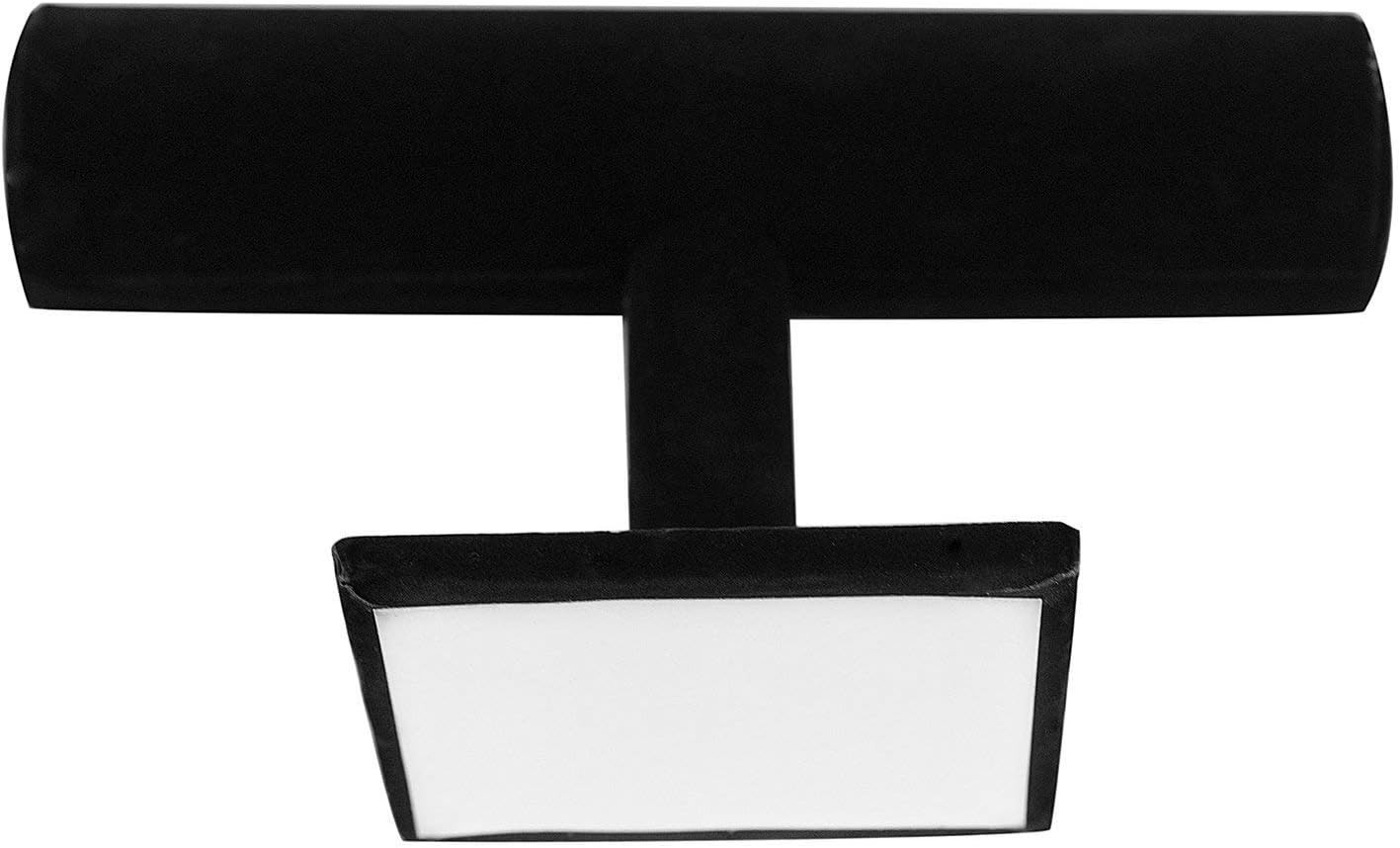 Compact Velvet Jewelry Display Stand – Elegant T-Bar Design for Organizing