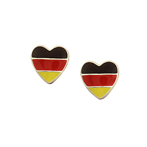 Merchandise Pendants and Earrings Various Models Germany National Colors