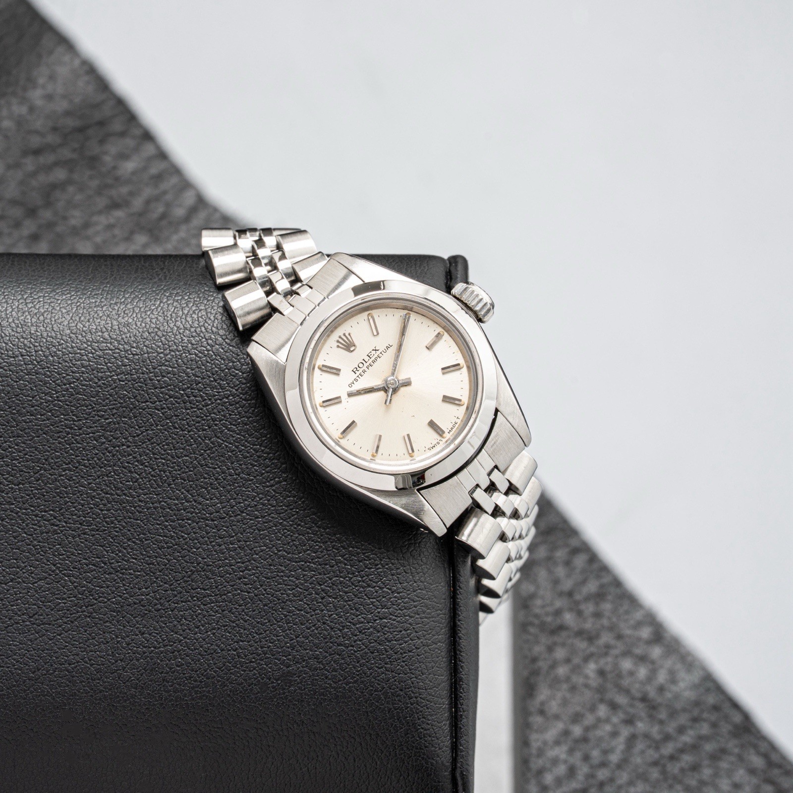 Rolex 6719 Stainless Steel OP Smooth Bezel 1983 Year 26mm