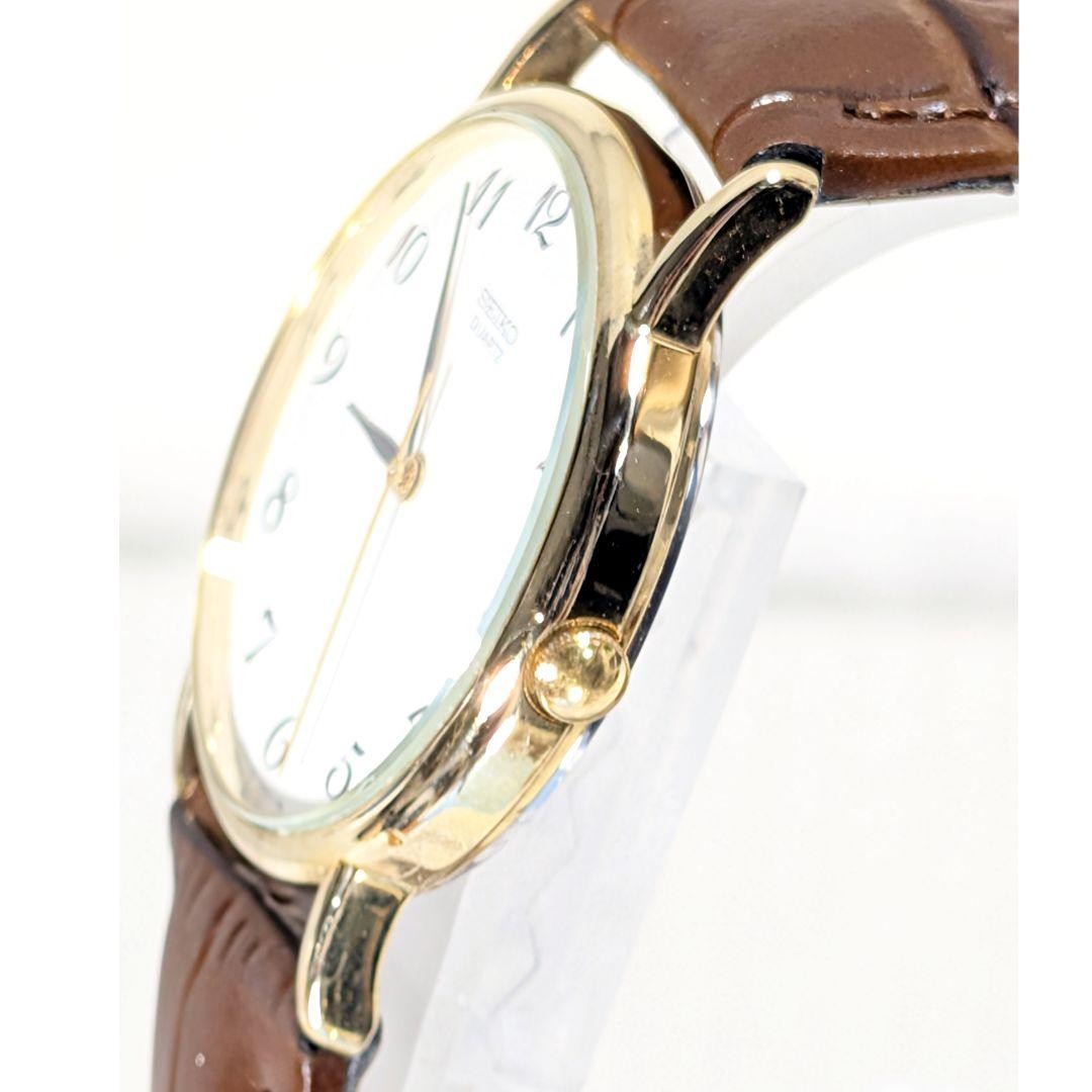 SEIKO Quartz Men’s Petite Vintage Watch, Battery and Strap Replaced, Working