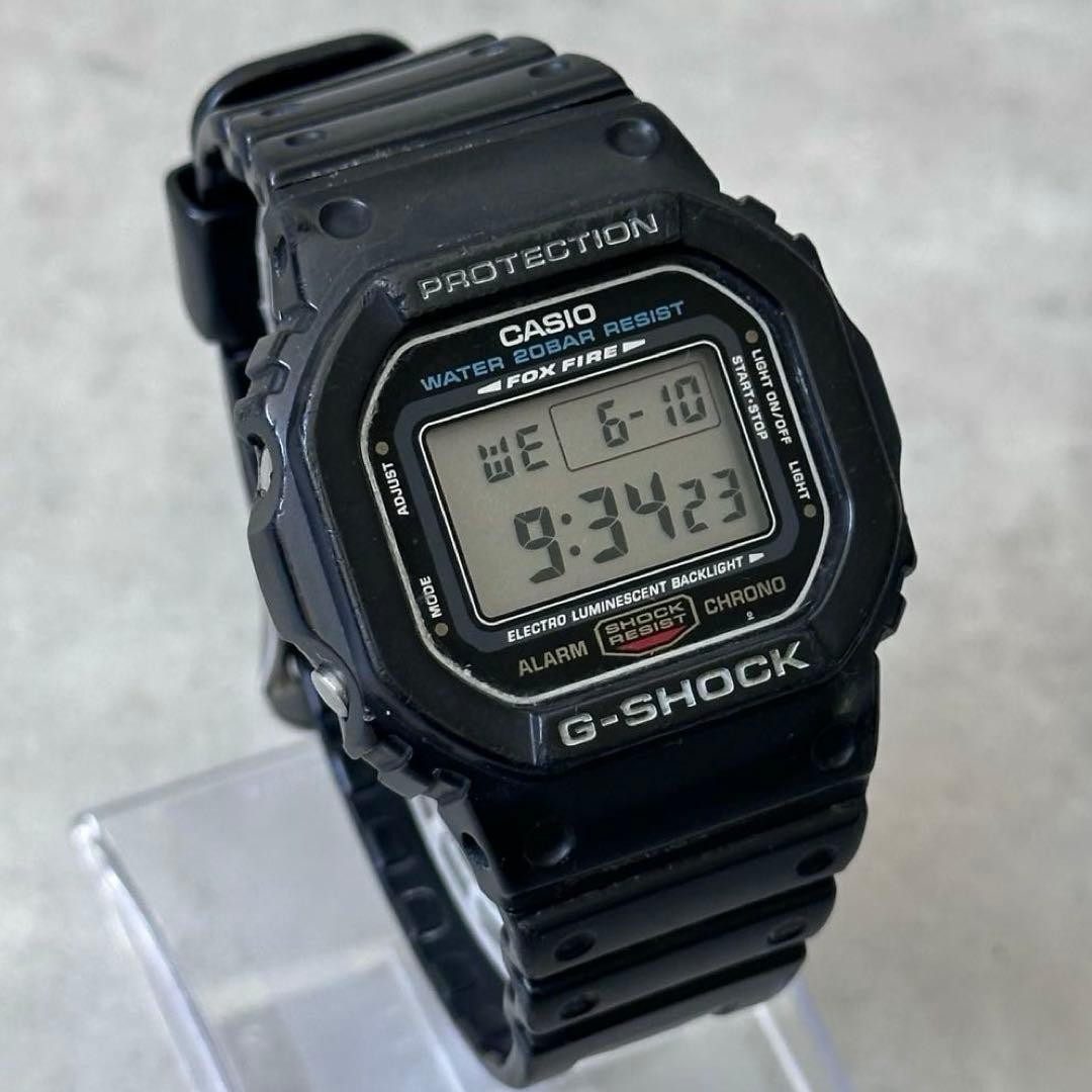 CASIO G-Shock DW-5600E FOX FIRE Speed ​​Model