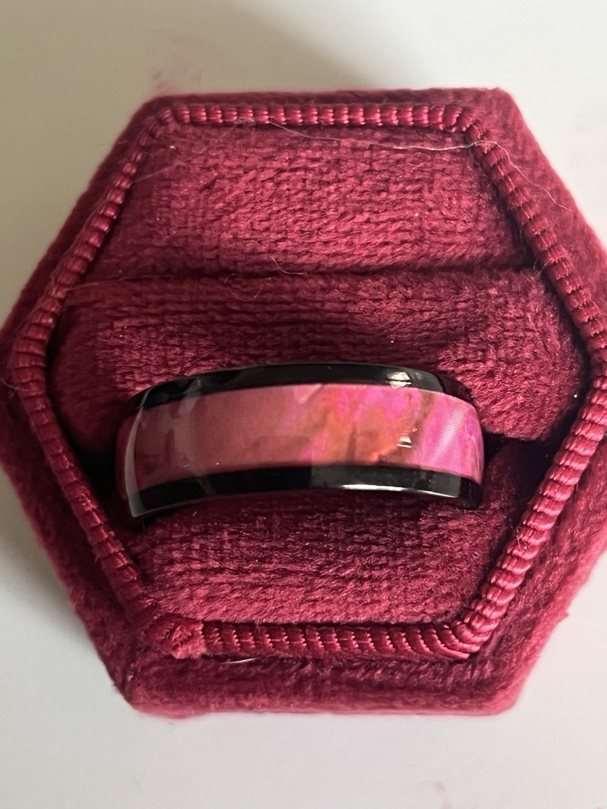 Luxury Collection Titanium Steel Polished Design Minimalist 8mm Band Size 13 NWT