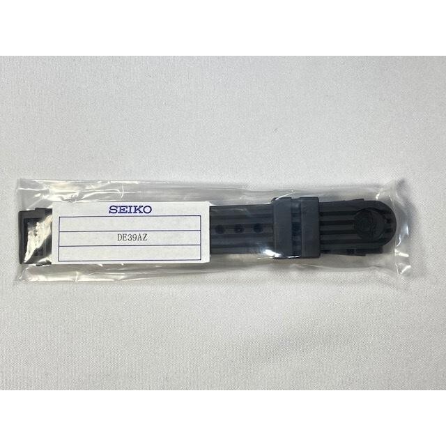 SEIKO Genuine Watch Band 20mm Black Urethane Belt DE39AZ for SBDX001 SBDX003