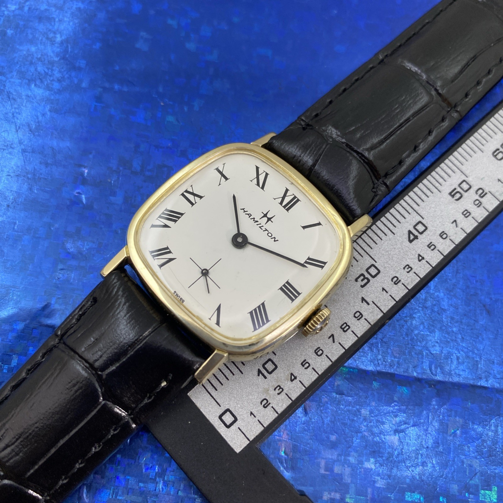 Vintage 1960’s Man’s HAMILTON Roman Numerals Dial Fully Serviced 1 Year WARRANTY