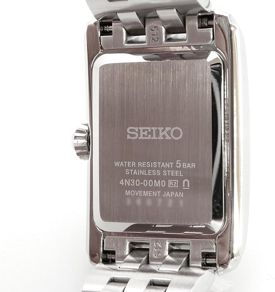 Seiko SWR085P1 Women’s Quartz Blue Dial Stainless Steel Bracelet Watch