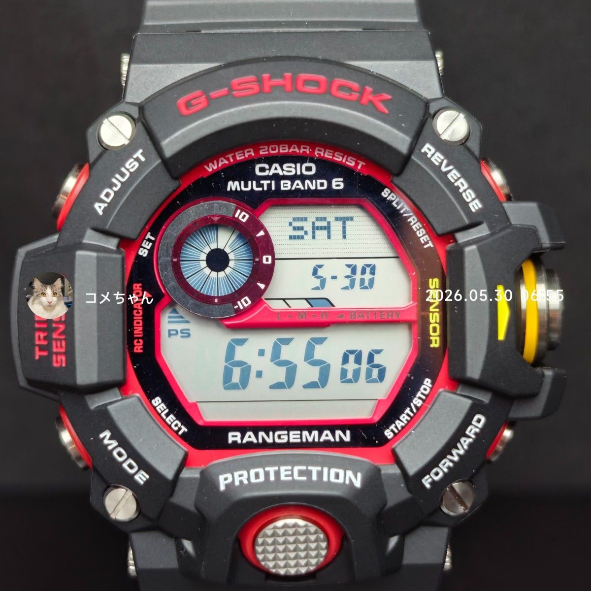 Rare Excellent Casio G SHOCK GW 9400NFST 1AJR Kobe Fire Department