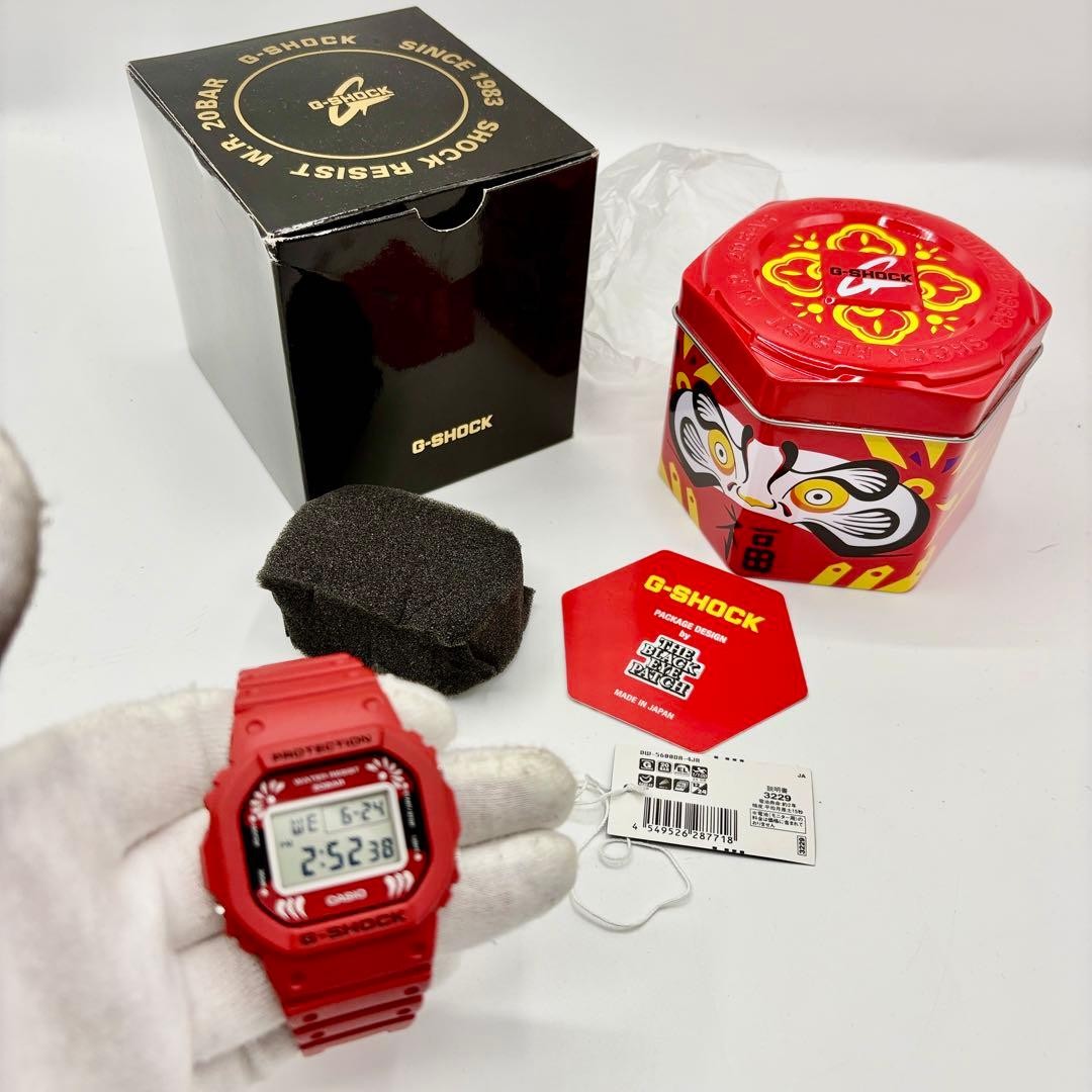 CASIO G-SHOCK DW-5600DA-4JR Red BlackEyePatch Limited Edition