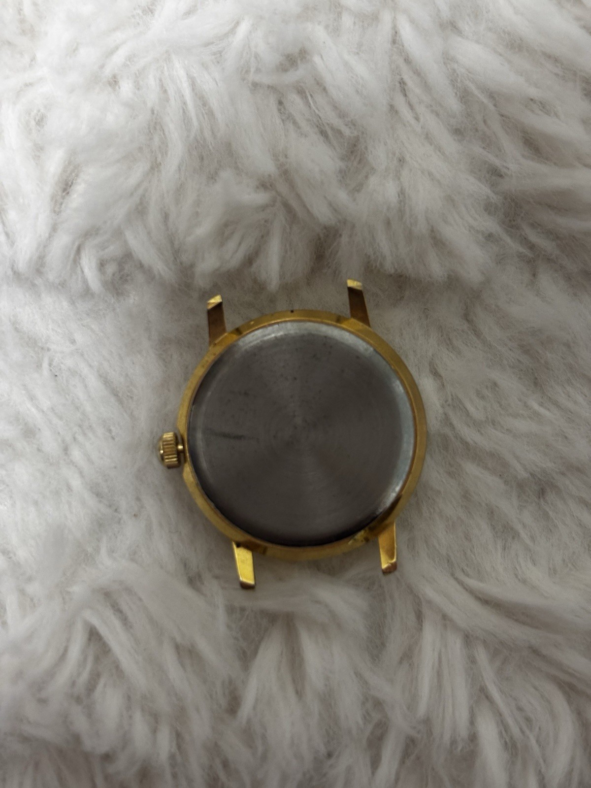 Gucci Gold Quartz Metal Wristwatch Watch Head Non-Numeric Dial Marks For Parts