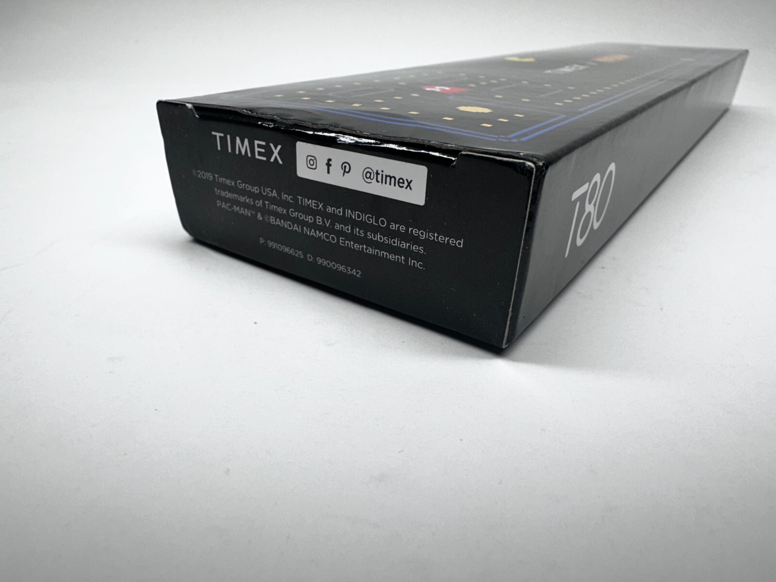 Timex X Pacman Watch T80 Digital Stainless Steel – Silver – TW2U31900 NEW