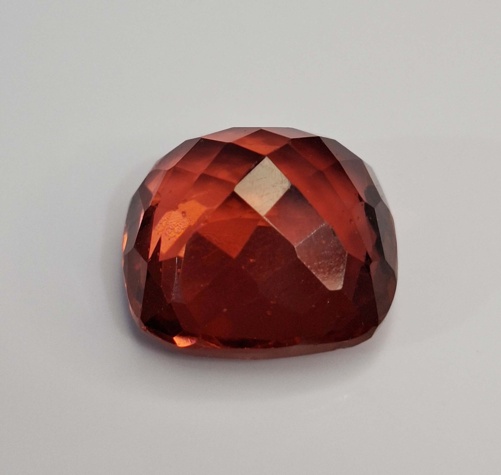 Natural Spessartite Garnet Cushion Cut 33-35 Ct Certified Loose Gemstone TQ005