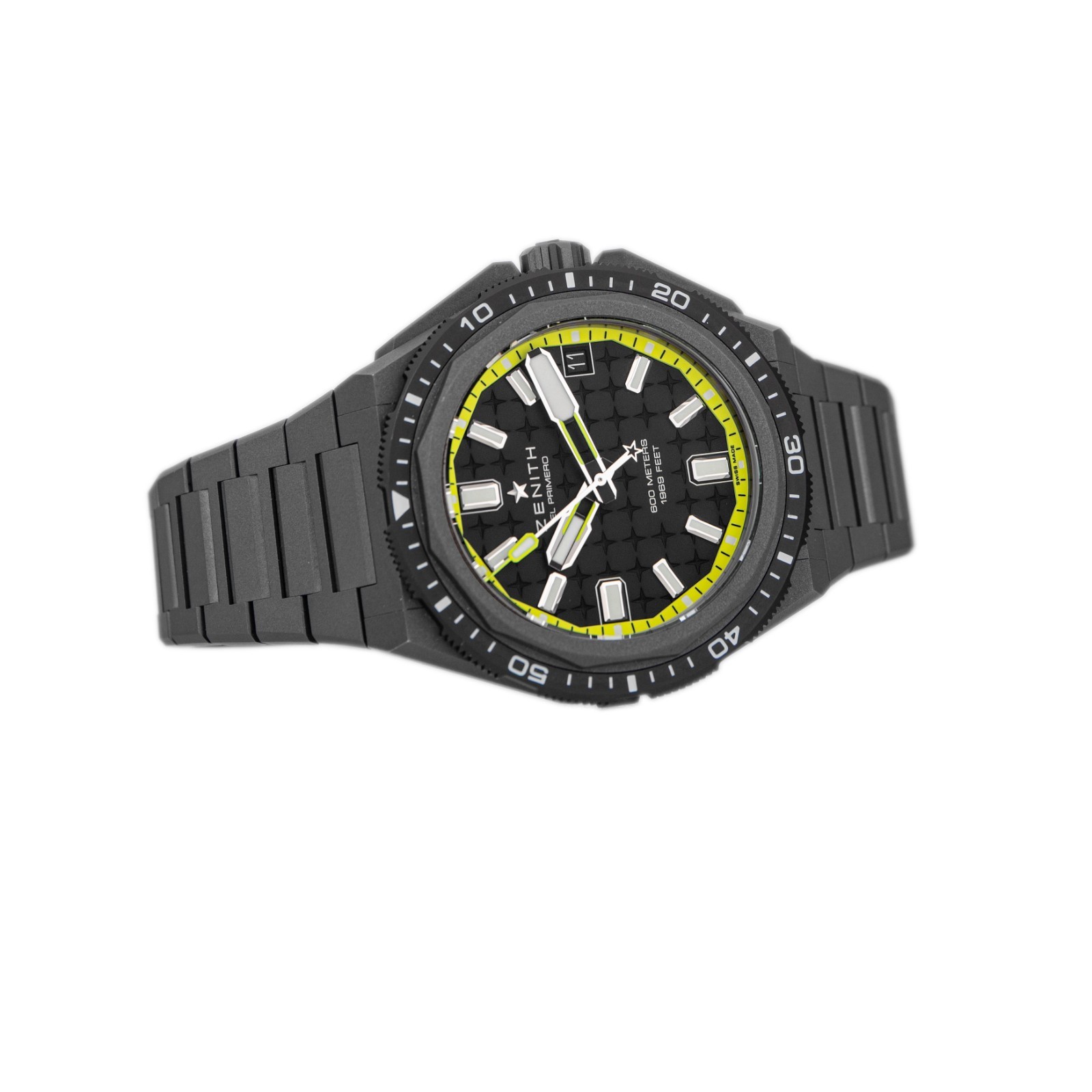 Zenith Defy Extreme Diver Titanium Black 42.5mm 97.9600.3620/21.I300 Full Set