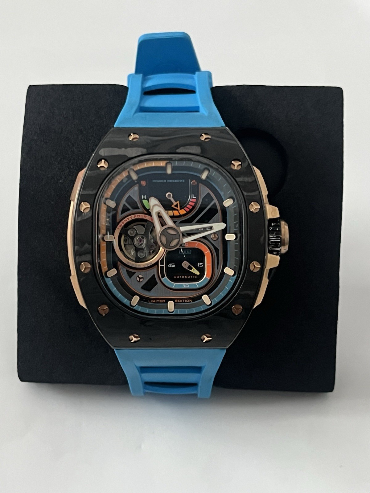 Nubeo NB-6105-05 Mens Watch Viper Automatic 44mm 5ATM Limited Edition 010/140