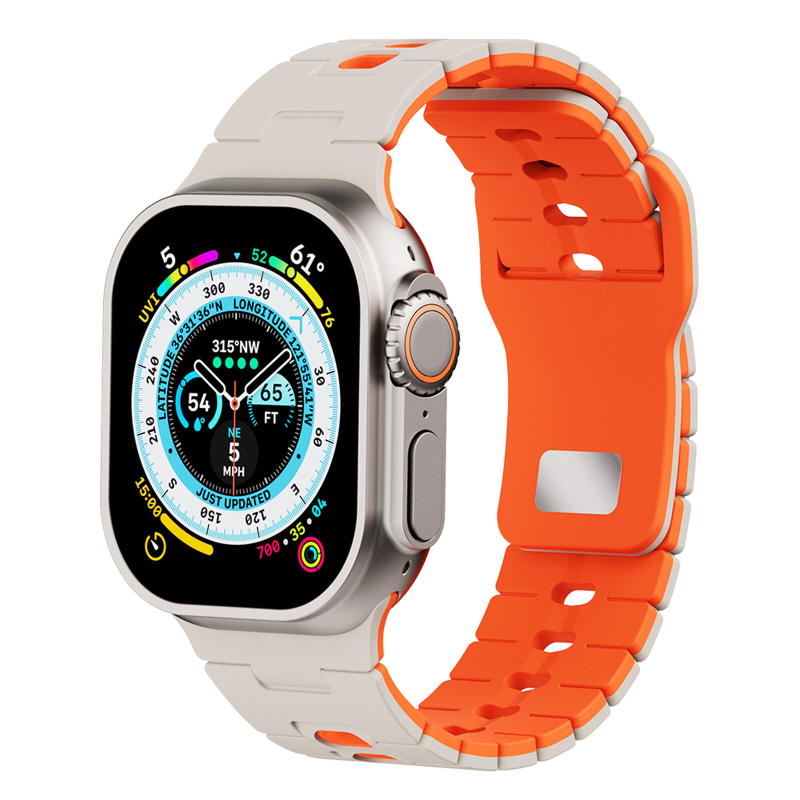 For Apple Watch Series 10-1/Ultra/SE Ergonomic Design Sports Silicone Wrist Band