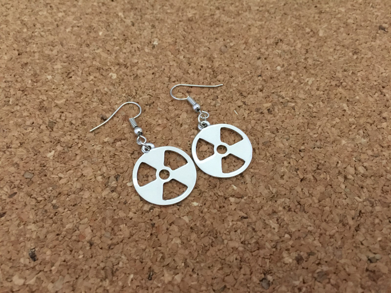 Marvel Comics Hulk Gamma Radiation Dangle Earrings W/Gift Box USA Seller