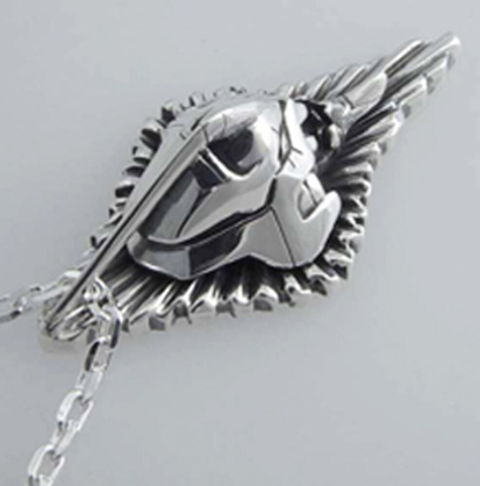 Neon Genesis EVANGELION EVANGELION Type01 925 Silver Face Pendant
