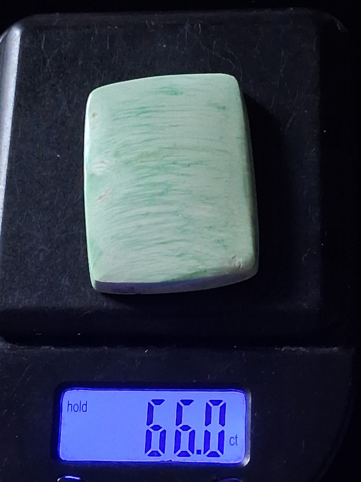 New Ultra Rare Broken Arrow Varisite (Carmel Variation) Cabochon 66 Carats