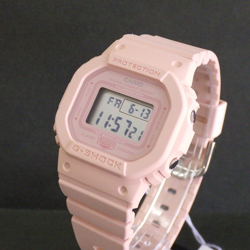 New Casio G SHOCK GMD S5600BA 4JF Pink Compact Slim Digital 20 ATM Water Resista