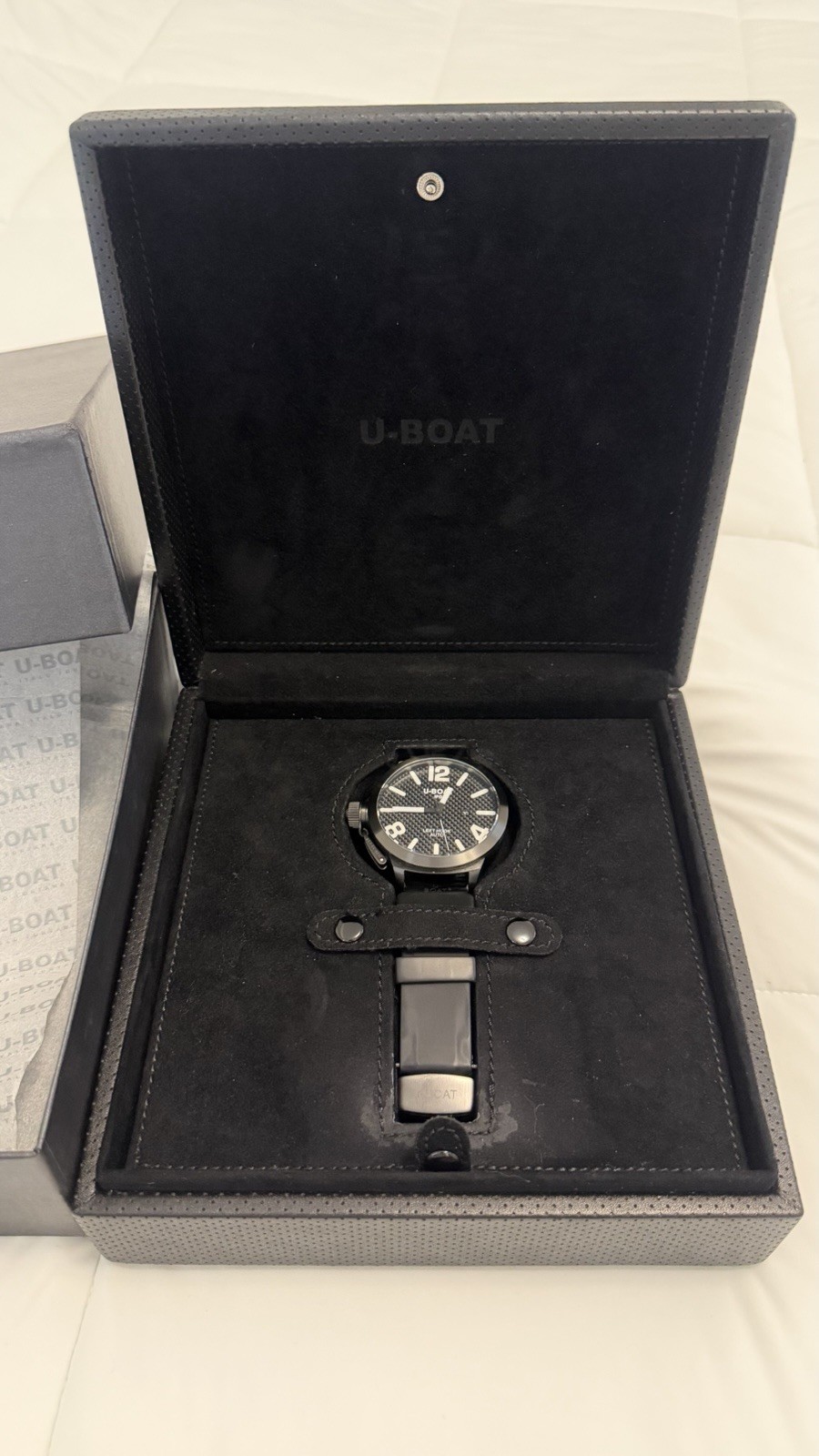 U-BOAT IFO LEFT HOOK AUTO Italo Fontana Fibra Carbonio IFO GROUP ITALY 45mm