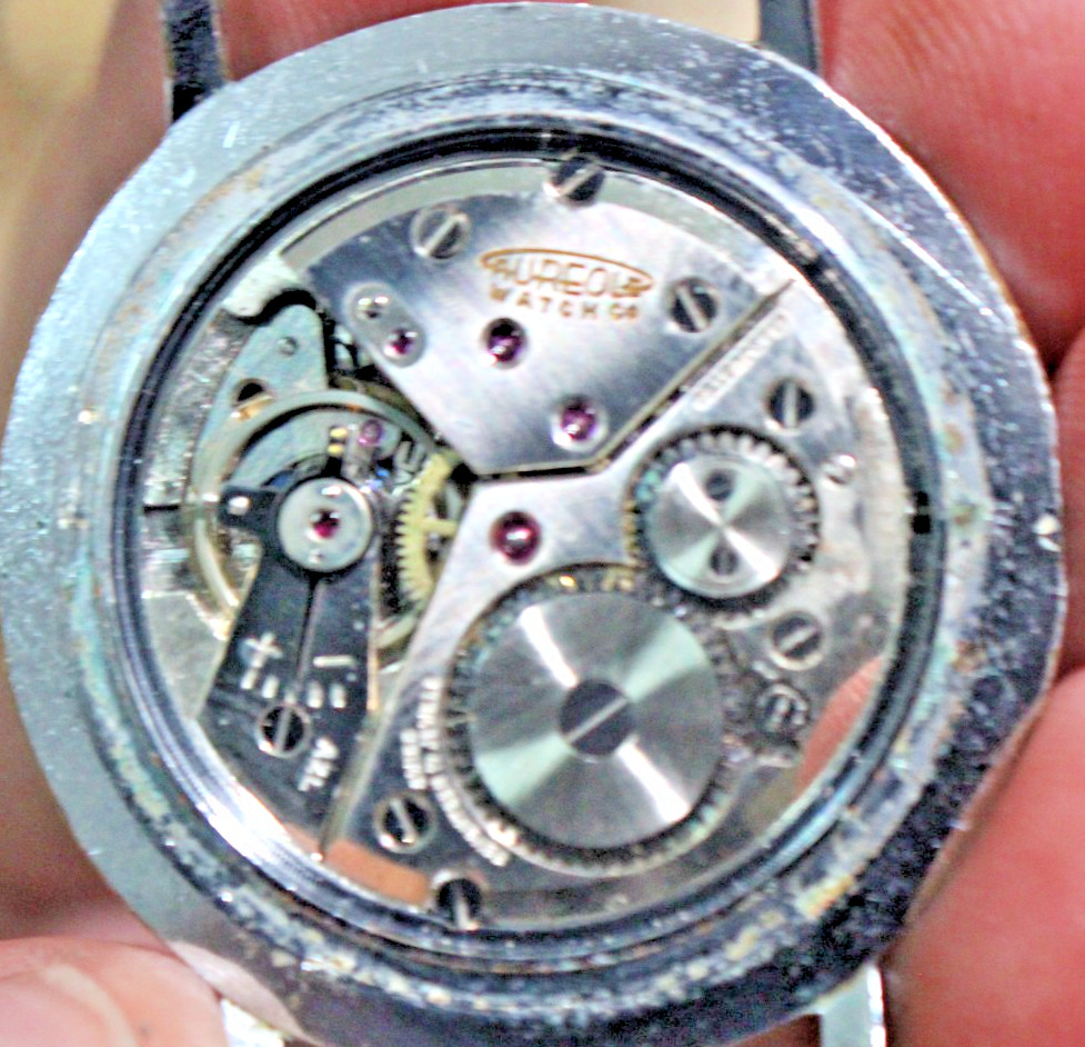 Wonderful AUREOLE Mystery Dial 17J Men’s Watch 146.55