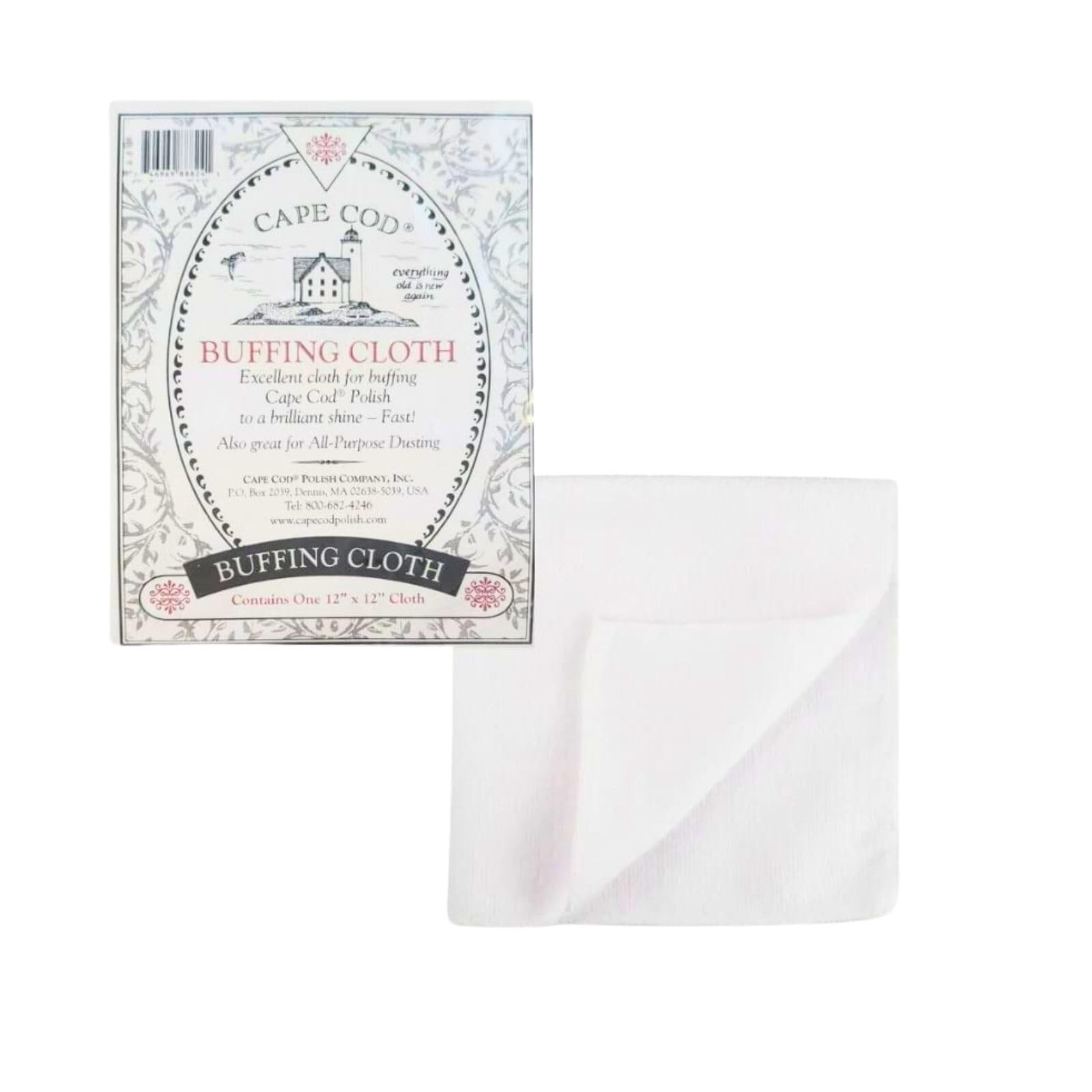 Cape Cod 12×12 in Buffing Cloth Excellent for Buffing Polish to Brilliant Shine