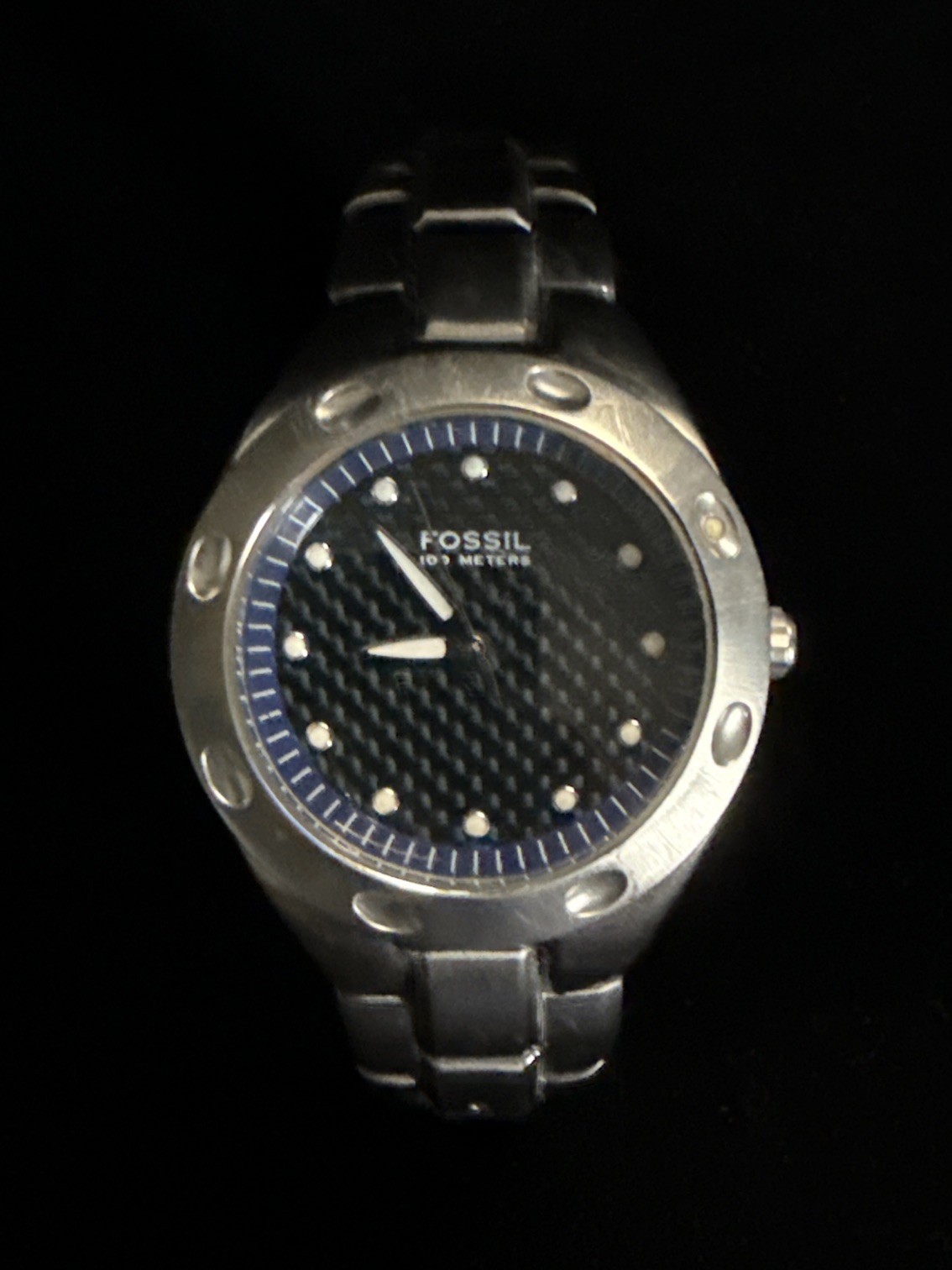 Vintage Fossil Watch Great Condition Working Water Resistant