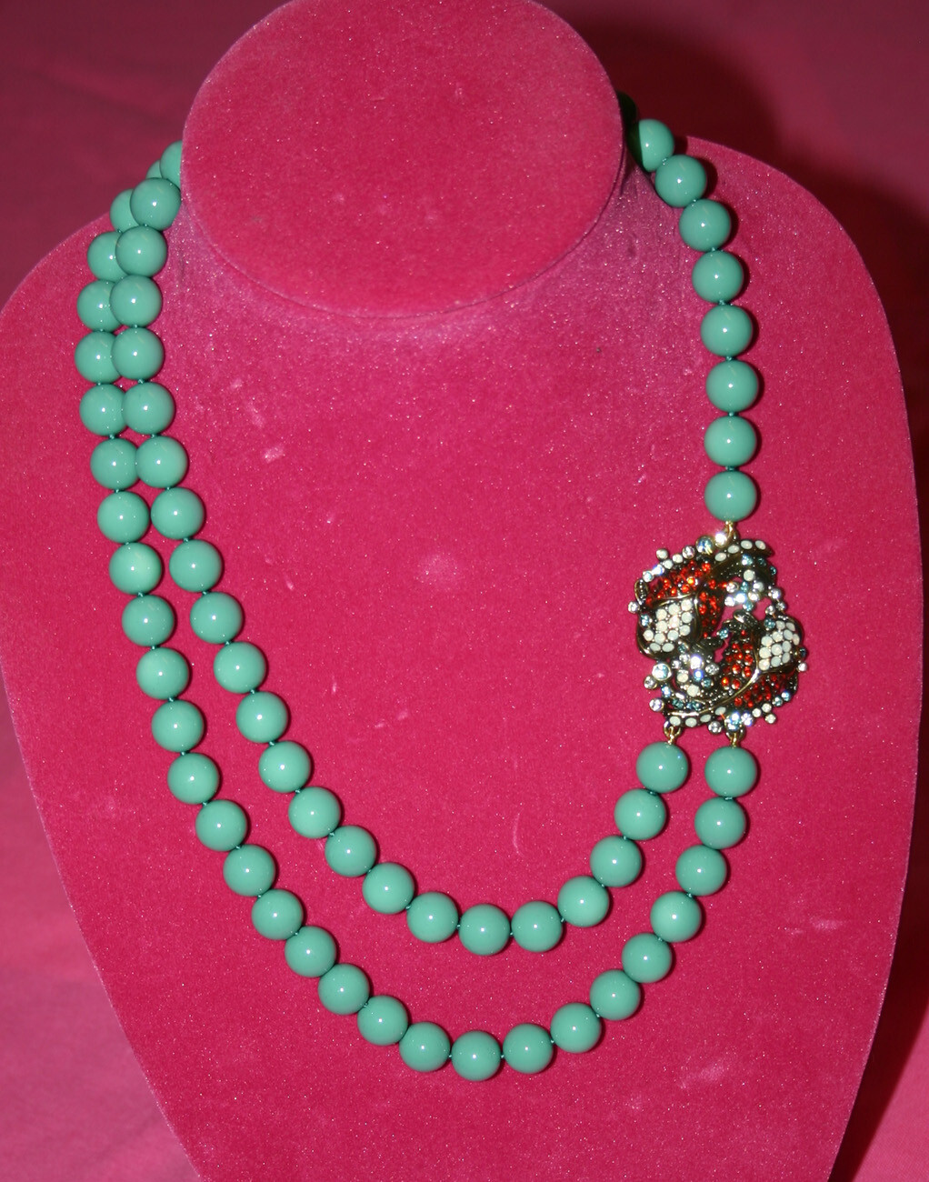 HEIDI DAUS KOI Necklace~RETIRED~NEW IN BOX Simply Irresistible Swarovski~FREE H