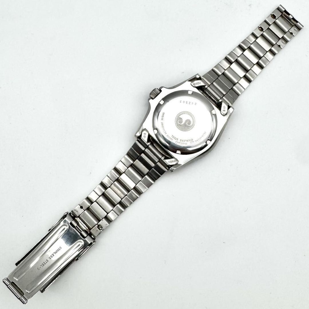 Seiko 7S26-0040 Diver SKX Automatic Men’s Watch Silver Black Dial