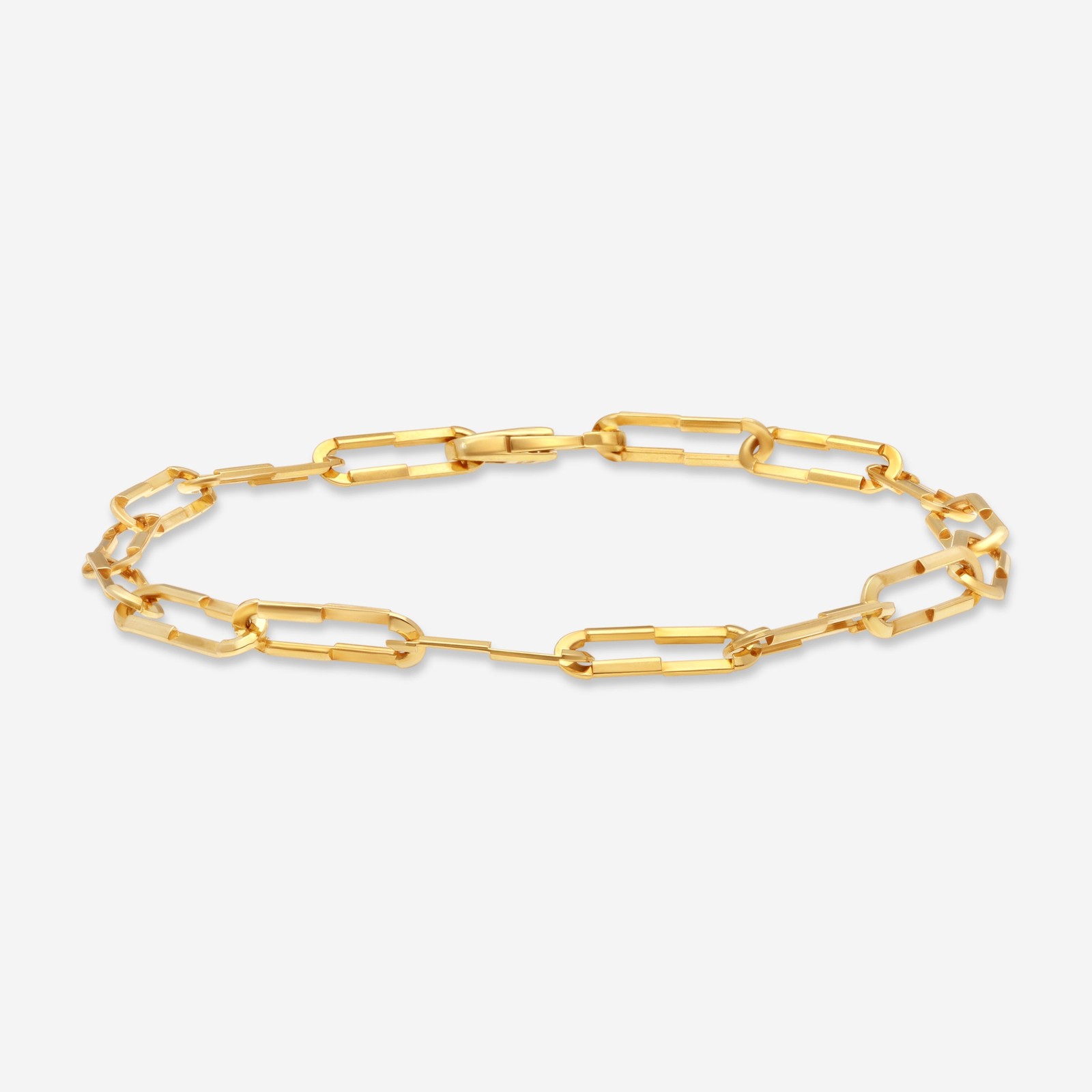 Gucci Link to Love 18kt Yellow Gold Bracelet YBA7445620020 MSRP $1,920