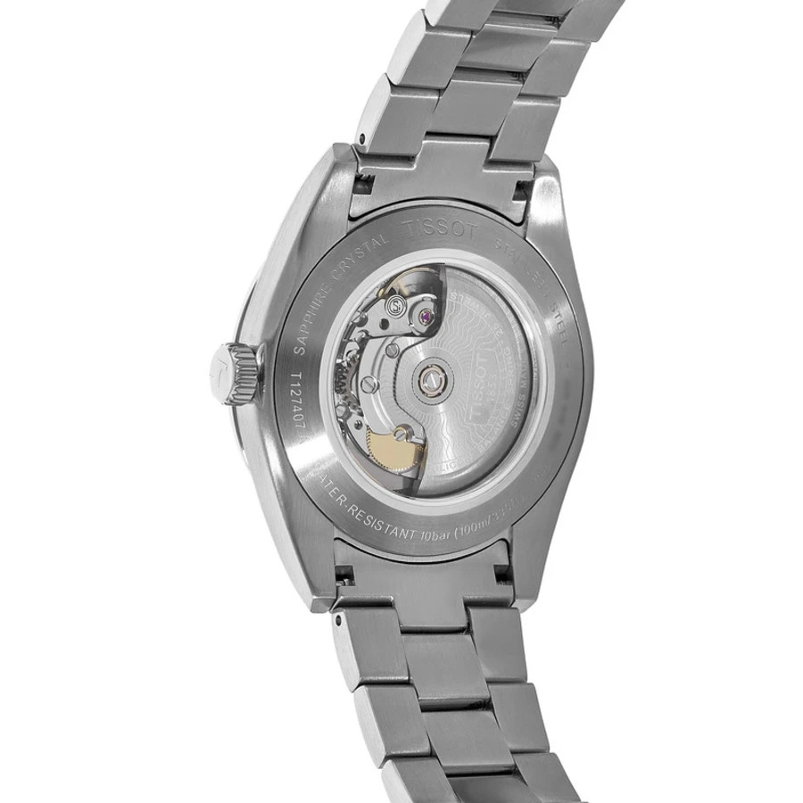 New Tissot Gentleman Automatic Black Dial Steel Men’s Watch T127.407.11.051.00