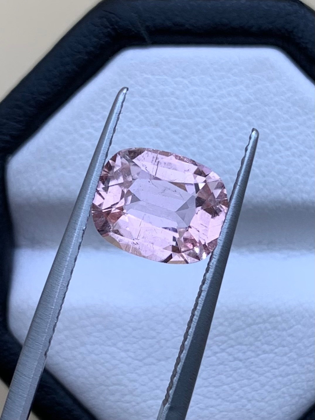 1.90 Ct Natural Pink Tourmaline Cushion Cut Loose Gemstone from Afghanistan
