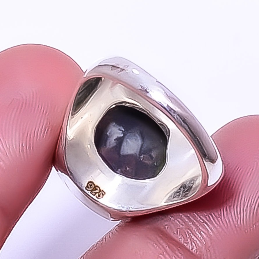Eudialyte – Russia Gemstone 925 Sterling Silver Handmade Ring 8.5 T76 A330