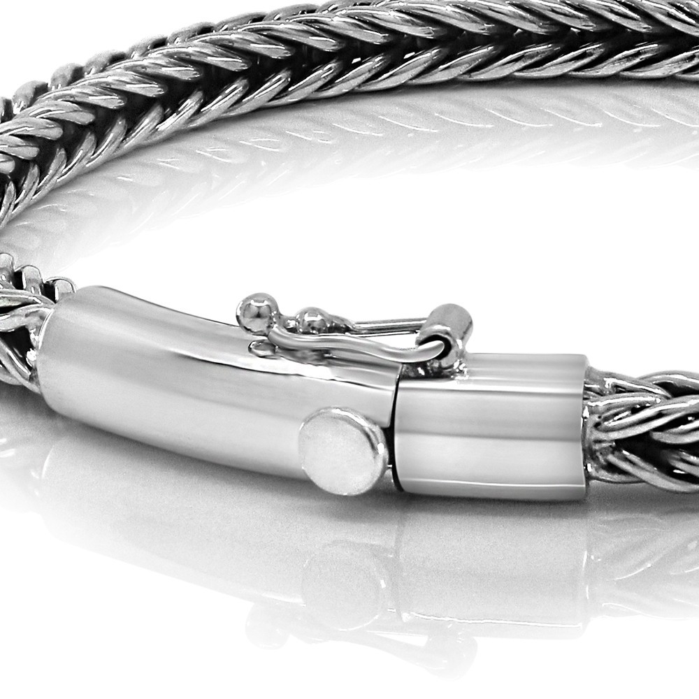 Impressive High Quality men’s Elegant Bracelet made of Solid 925 Sterling Silver