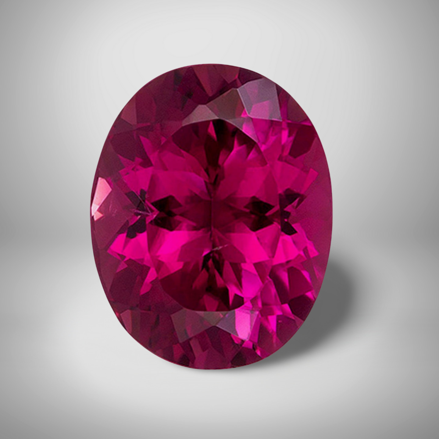 Rubellite Tourmaline Oval Cut Gemstone 2 Cts – 10×8 mm AAA+ Loose Gem