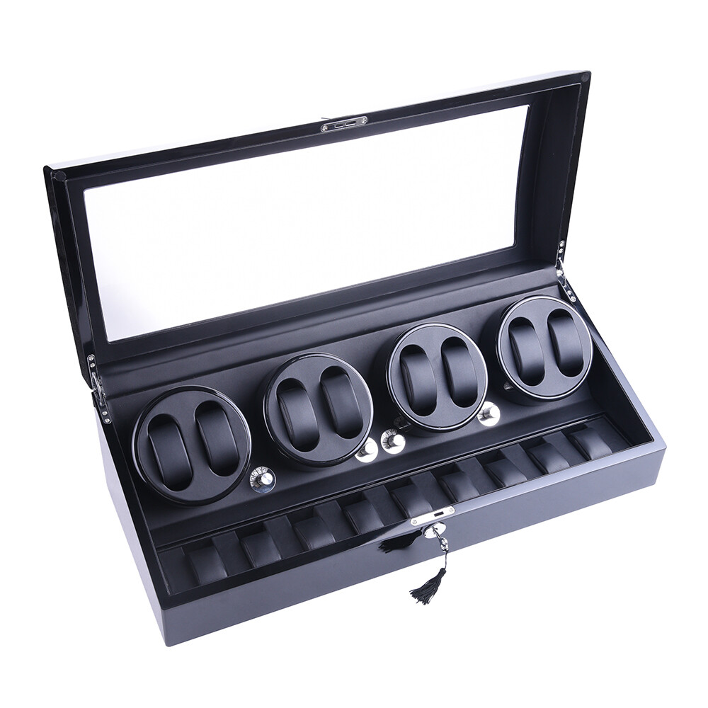 Automatic 6+7/8+9 Watch Winder Storage Display Box With Super Quiet Motors Gift