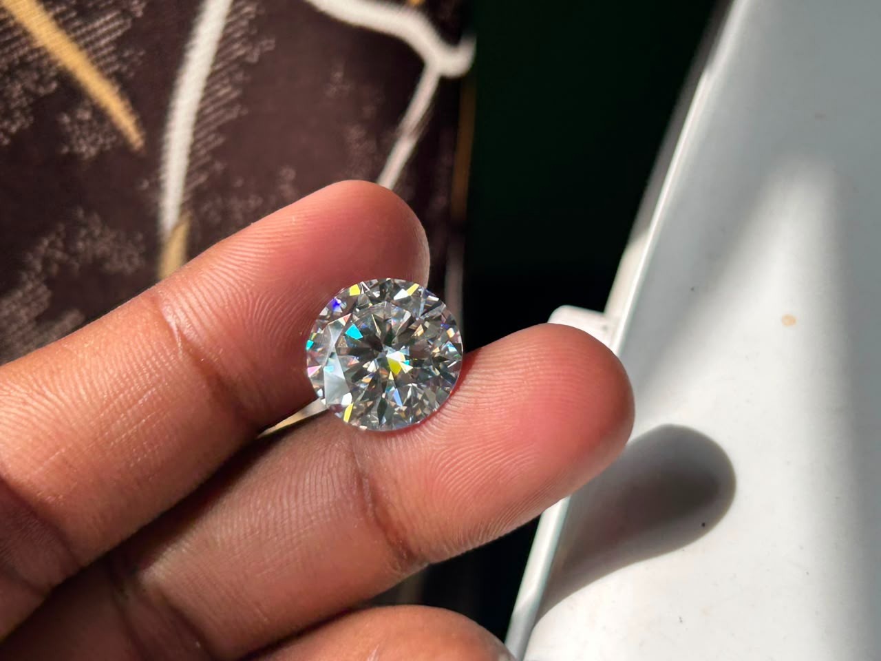1.13 CT IGI Certified Round Lab Grown CVD Diamond D Color VVS1 Loose Diamond