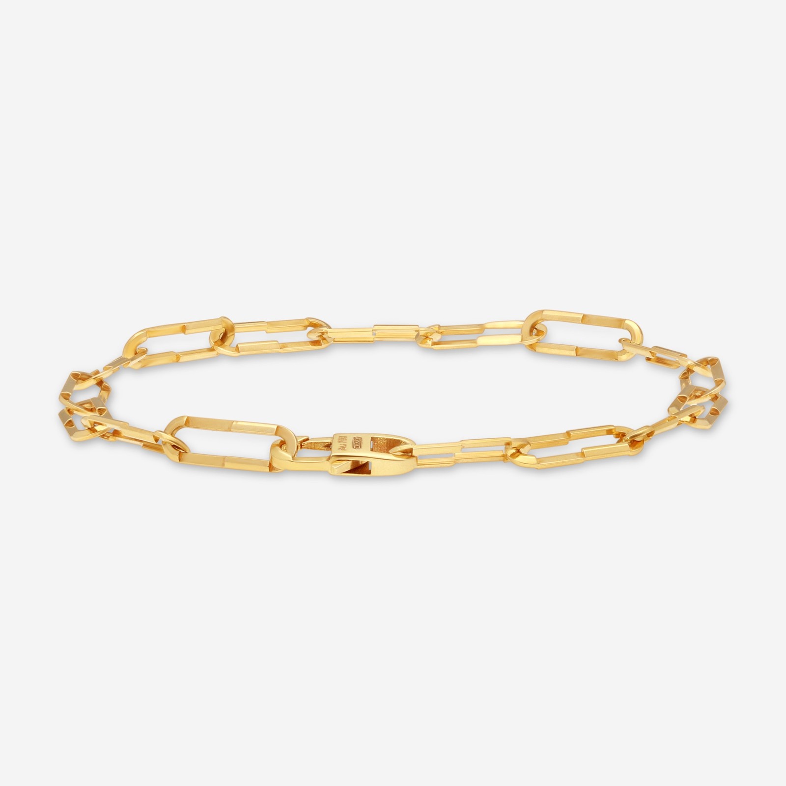 Gucci Link to Love 18kt Yellow Gold Bracelet YBA7445620020 MSRP $1,920
