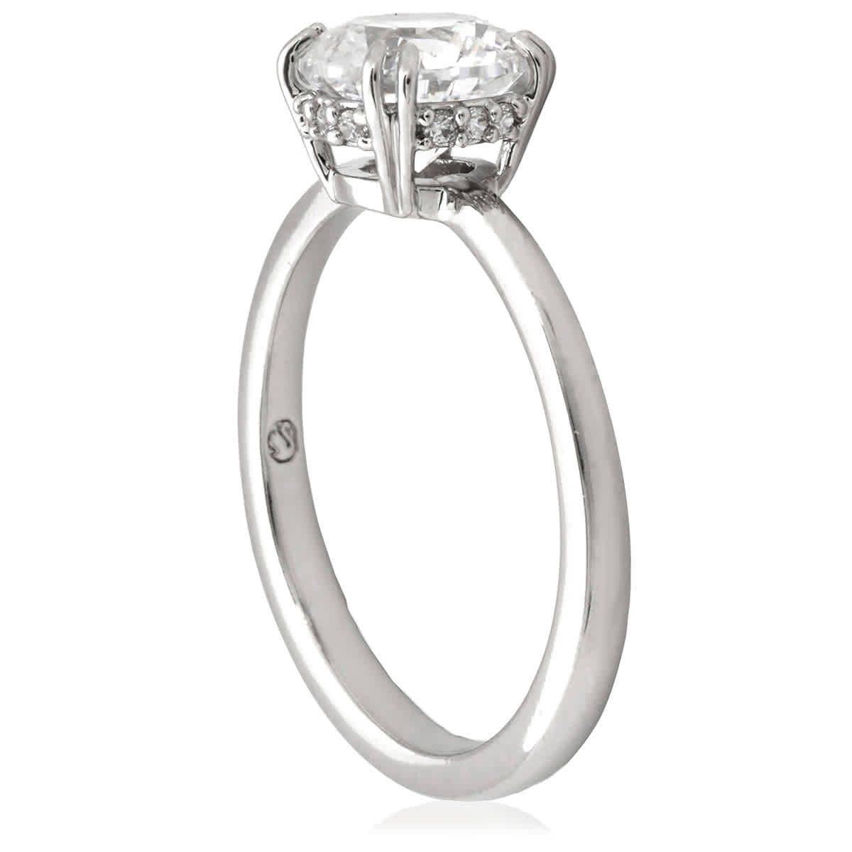 Swarovski Ladies Constella Stilla White Cocktail Ring, Size 50 (US 4.75)