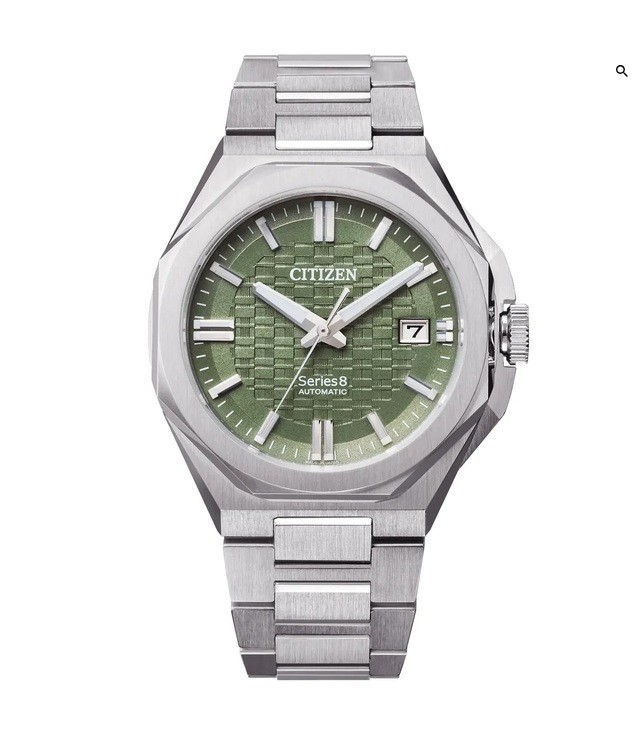 Citizen Series 8 Automatic Stainless Steel, green Dial 39mm Watch – NB6080-51W