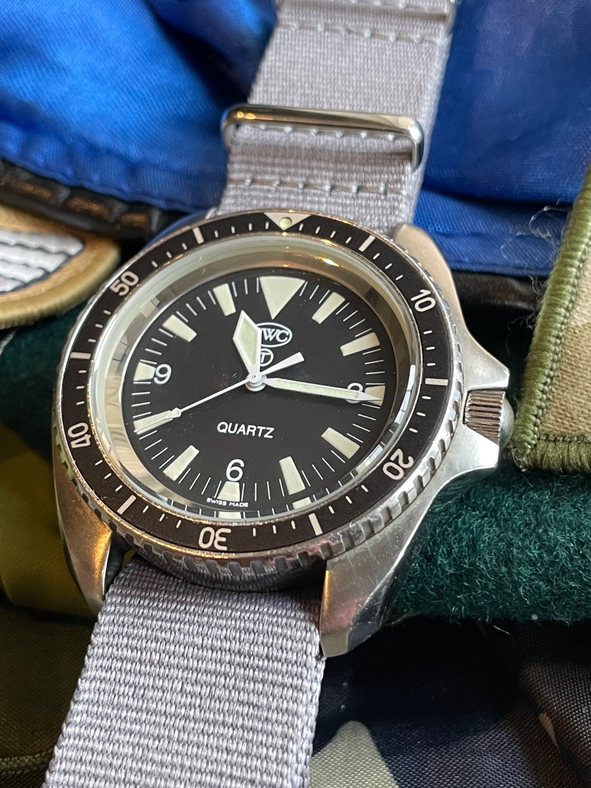CWC 1999 Royal Navy DIVE watch ISSUED TO ROYAL COMMANDO RARE MILITARY VERSION