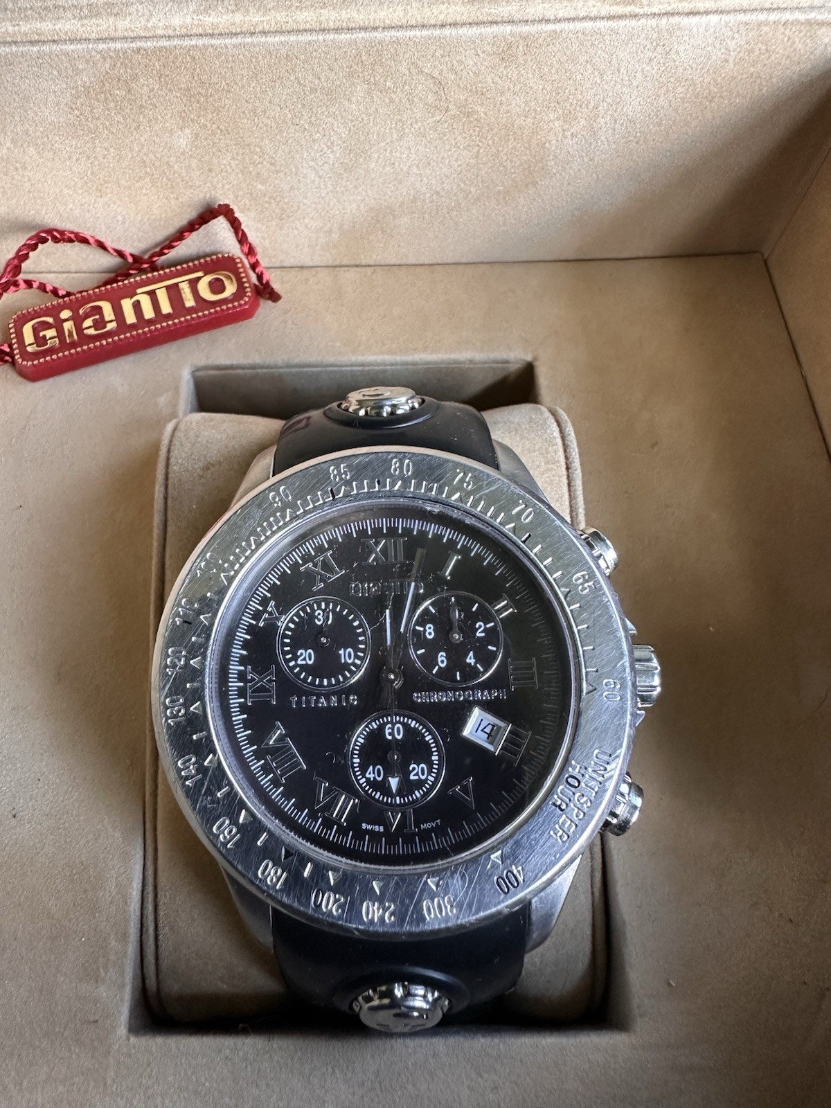 Giantto Titanic III Black Mother Of Pearl T310MB00PB